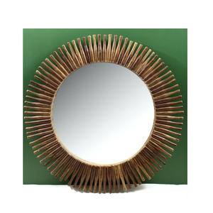 Venta caliente de alta calidad de madera de pared decorativa espejo de diseño de tamaño personalizado Fabricante Mayorista - Product Image 1