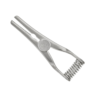 MEILLEURE VENTE GLOVER BULLDOG CLAMP AVEC VIS DE RÉGLAGE À RESSORT TAILLE DROITE 7CM JAWS 4CM - Product Image 1