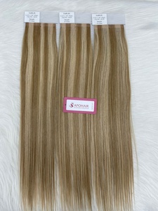 Venta al por mayor de mechones de cabello humano natural recto/ondulado/rizado tejido vietnamita doble dibujado camboyano/Malasia vendedores Apohair Ammy - Product Image 5