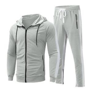 Ensemble de survêtement d'hiver personnalisé à capuche pour hommes et femmes, vêtements de sport, vente en gros - Product Image 2