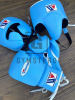 Nuevos Guantes de Boxeo Profesionales GYMSTERO de 3 Piezas, de Cuero, con Cordones y Correa Ajustable para la Muñeca, para Artes Marciales