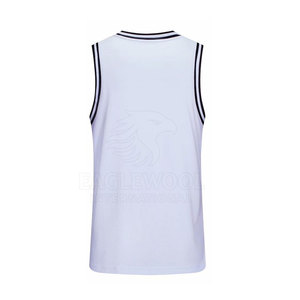 Camiseta de Baloncesto sin Mangas, Transpirable, de Talla Grande, Fabricada a Medida por el Fabricante, de Alta Calidad, Poliéster/Malla, Nueva Llegada - Product Image 2