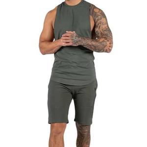 2025 Best Selling Tank Top Men Gym Workout Sleeveless T-shirt Fitness Vest Sportswear Workout Youth Tank Top For Men's - Product Image 4