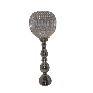 เชิงเทียนตกแต่งเชิงเทียนเชิงเทียนที่วางบนโต๊ะทองเหลืองชุบเทียนวินเทจ - Product Image 4