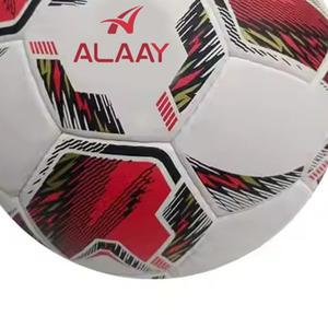 Alaay Ballon officiel de taille 5 allumettes ballon de football extérieur cousu à la machine design et logo personnalisés - Product Image 5