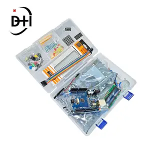 Básico Starter Kit Para arduino starter kit Com Caixa De Varejo Para A Escola Crianças Educação Programming Kit Brinquedos Educativos Para Arduino