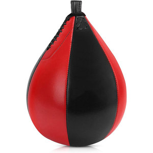 Custom High Quality Eco-Friendly Durable Boxing Speed Bag Genuine Leather Reinforced Stitching for Long-Lasting Training - Product Image 1