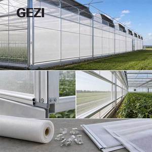 Aviculture Plante Agricole Serre Jardin <span class=keywords><strong>Maison</strong></span> Verte 60 80 Maille Uv <span class=keywords><strong>Anti</strong></span>-insecte Preuve Ombre Net Black Out 16x10 - Product Image 4