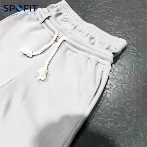 Pantalon de jogging ample à double couche, léger, streetwear, pantalon de survêtement décontracté uni, respirant, empilé - Product Image 3