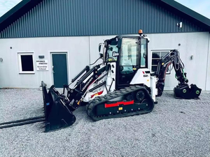 2026 Hydromek 62T Compact Track <b>Loader</b> <b>Backhoe</b> – Diesel Engine, Enclosed Cabin, Heavy Duty Construction Machine - Product Image 6