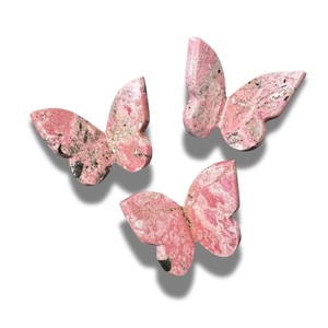 คริสตัลปีกหินรูปผีเสื้อบินได้แบบหินโรโดโครไซต์แกะสลัก3D ผีเสื้อสำหรับตกแต่งคริสต์มาสและบ้าน - Product Image 6