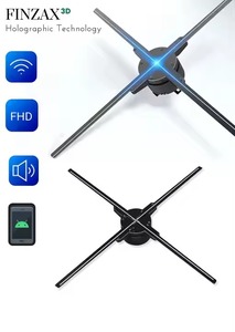 Projecteur visuel d'affichage holographique 3D à la demande de 80cm de haut pour la signalisation numérique extérieure et les promotions Fournisseur OEM - Product Image 2