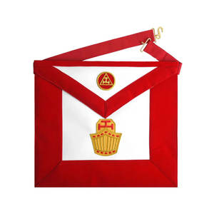 Delantal Masónico de último estilo de alta calidad hecho en Pakistán Delantal masónico maestro del pasado - Product Image 1