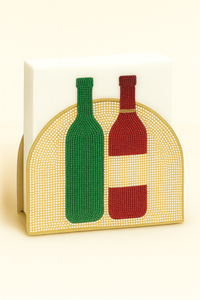 Soporte de servilleta con bordado de gato, diseño de abalorios para amantes de las mascotas, soporte de tejido con cuentas hecho a mano, ideal para regalar y decorar - Product Image 6