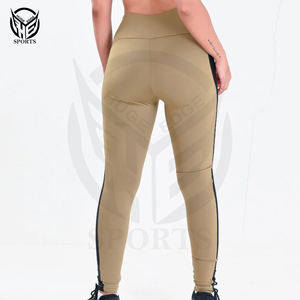Logo personnalisé vêtements de sport pour femmes Legging d'entraînement des fesses taille basse Leggings de yoga sans couture pour femmes - Product Image 5
