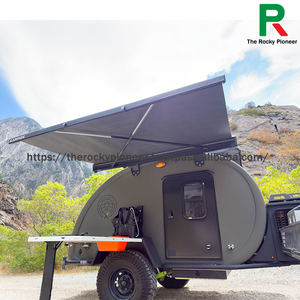 ODM en China: Remolque de Campamento Todoterreno 4x4 Tipo Lágrima con Mayor Espacio de Almacenamiento y Autonomía para Exploración en la Naturaleza - Product Image 6