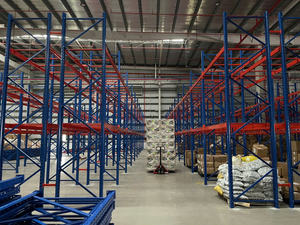 Étagères industrielles à palettes robustes, unités d'étagères métalliques à 5 niveaux, structure réglable, rayonnages de stockage d'entrepôt - Product Image 2