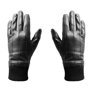 <b>Ladies</b> Stylish Comfortable Classic <b>Leather</b> <b>Gloves</b> Genuine Sheepskin Touch Screen Friendly for Daily Wear Casual Beach Winter - Product Image 2