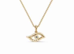 Colgante de Oro con Diamantes de 0.320 Quilates, Oro Amarillo, Rosa o Blanco de 9k, 14k, 18k, Joyería Fina de Lujo, Auténtico, Regalo, Collar, Amuleto - Product Image 5