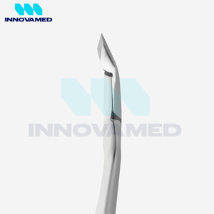 2025 antidérapant droit 9 mm incurvé Durable Highland qualité en acier inoxydable OEM ODM Service fini à la main pinces à cuticules - Product Image 6