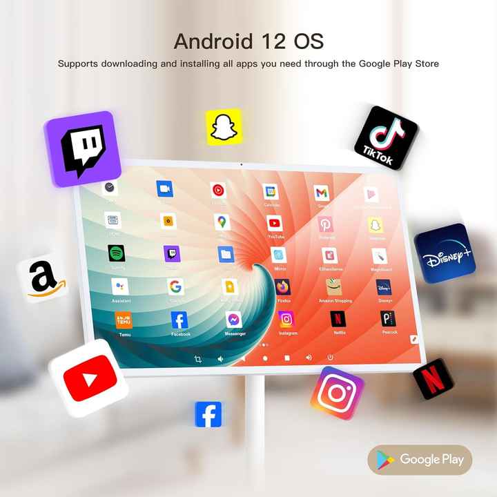 Highly Recommended Unique Product Smart Portable Stand up Small Touch Screen Tv 32 Inch