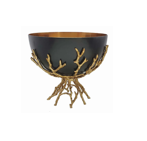 Support en laiton avec bol de fruits support design en acier pour une utilisation à la main au meilleur prix artisanat naturel - Product Image 6
