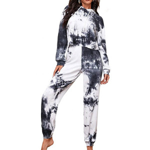 Ropa de calle con logotipo personalizado, sudadera de mujer, pulóver, sudaderas con capucha de gimnasio, Sudadera corta para mujer, conjunto de Top corto informal con capucha para mujer - Product Image 3