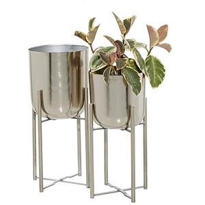 Vente chaude Style Unique Jardinière En Métal Plante Conteneur Pour La Maison Et Les Restaurants Utiliser Jardinière Décorative À Bas Prix - Product Image 2