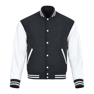 Veste pour hommes personnalisée fabrication pakistanaise Lettermen nouveau style de veste universitaire respirante grande taille pour hommes veste de baseball universitaire pour hommes - Product Image 1