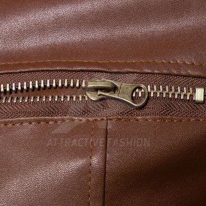Smart <b>Men</b> <b>Leather</b> <b>Jacket</b> With Fashion Comfort Style For Premium Winter <b>Jacket</b> Daily Outfit - Product Image 6
