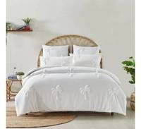Ensemble de housses de couette tuftées pour lit King Size literie en microfibre ensemble de housse de couette en coton lavé ensemble de literie moelleux King Size