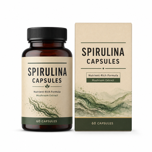 Matrice de superaliments avancée : <span class=keywords><strong>Spiruline</strong></span> avec Moringa et Thé Vert Matcha – Soutien Antioxydant Quotidien – Vente en Gros OEM/ODM - Product Image 1