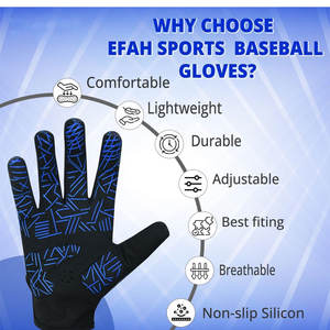 Bas budget Pakistan Vente directe Gants de frappeur de baseball de haute qualité Top Arrivée Meilleurs gants de frappeur de baseball - Product Image 5