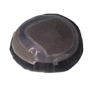 Cabello Natural 100% Humano, Prótesis Capilar, Sistema de Parches Capilares, Cabello Taz, Bangladesh - Product Image 1