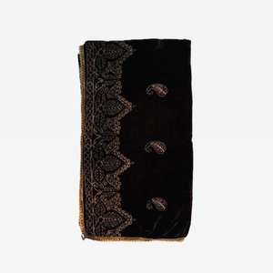 High Quality Plus Size Breathable Velvet <b>Shawl</b> for <b>Women</b> Long Cotton Luxury Style with Lace and Pattern Decoration Top Prices - Product Image 5