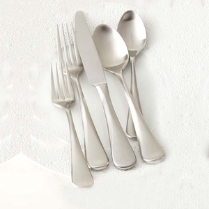 Couverts en acier inoxydable de style rustique vendus directement par le fabricant indien personnalisé vintage, ensemble de couverts en métal argenté pour le dîner quotidien - Product Image 5