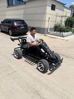 Go-Kart Eléctrico Personalizado, Apto para Adultos y Niños, Go-Kart Todoterreno con Modos Rápido/Lento