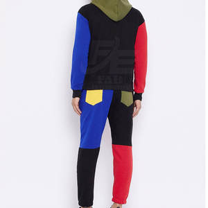 Ensemble de survêtements de sport personnalisés pour hommes, design élégant, tissu à capuche évacuant la sueur pour l'entraînement, les voyages et l'hiver - Product Image 4