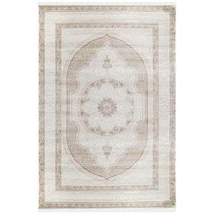 พรม NZ008เนื้อนุ่มสีเบจคลาสสิกพรมทำด้วยมือสำหรับห้องนั่งเล่นสานแบบสี่เหลี่ยมผืนผ้าหนา10มม. - Product Image 1