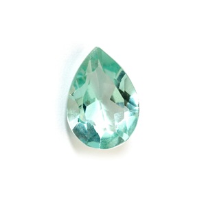 Piedra preciosa azul facetada ovalada de corte de pera aguamarina brasileña Natural 100% para la fabricación de joyas - Product Image 1