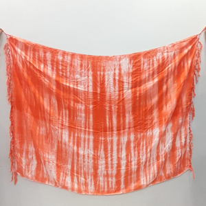 Venta caliente de moda Tie-Dyed 100% Rayon Beach Sarong Dress Low MOQ Beach Swimming Wear Print Pattern Breve estilo Fabricante - Product Image 1