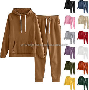 Chándal de forro polar de algodón para hombre, chándal OEM personalizable de Waseem Impex, conjuntos muy demandados y de tendencia, técnicas impresas - Product Image 1