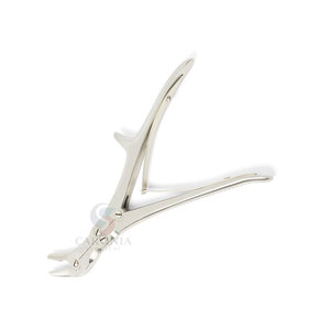 Ruskin Bone rongeur เครื่องผ่าตัดสเตนเลสสตีลขนาด19ซม. 5มม. เครื่องตัดกระดูกสองชั้นแบบ Ruskin - Product Image 4