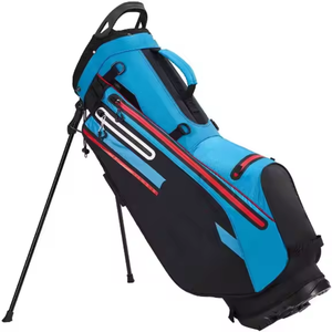Bolsa de golf para hombre, de la mejor calidad, duradera, de cuero PU, para deportes al aire libre, con logotipo personalizado, bolsas de golf bordadas, bolsas de servicio OEM - Product Image 4