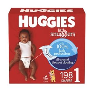 Grossiste en couches pour bébés Little Snugglers, taille 1, best-seller, 198 couches, 6 paquets de 33, en vente en gros. - Product Image 1