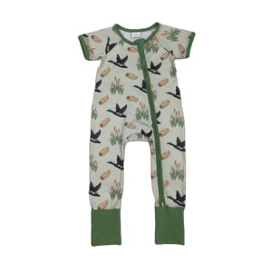 Pyjamas pour bébés garçons, vêtements et tenues pour tout-petits, pyjamas pour frères, vêtements pour enfants, nouveaux designs de canards mallard de la boutique RTS - Product Image 1