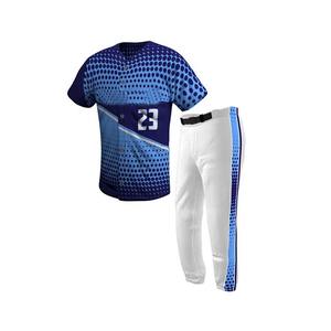 Uniforme de béisbol personalizado para hombre con material duradero Ropa deportiva cómoda antiarrugas para uso en superventas - Product Image 1