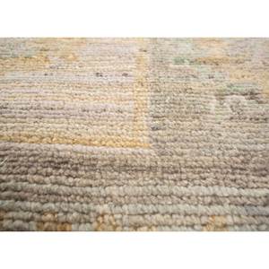 Tapis noués à la main Erbe 9x12 rectangulaires pour la maison, motif médaillon abstrait, pour couloir et entrée, faits à la main - Product Image 3