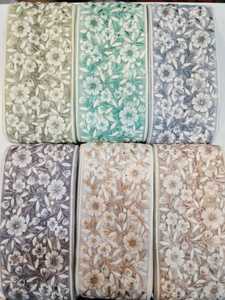 Vêtements pour femmes Patch Broderie Dentelle Garniture Pantalon Coloré Paillettes Fleur Dentelle avec Paillettes pour Enfants et Adultes - Product Image 3