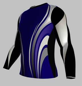 Camisas sublimadas con logotipo personalizado, protector de erupción de manga larga para traje de baño de mujer, camisas de surf para mujer, Rashguard - Product Image 3